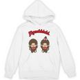 モンチッチグラフィック 長袖tシャツ Hoodie