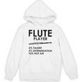 ユーモラスなフルート 愛好家 ステートメント皮肉なフルート 面白い Hoodie