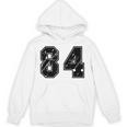 背番号 84 チーム短大スポーツ背番号付きユニフォーム パーカー