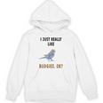 青いセキセイインコ、面白いことわざ、楽しい、セキセイインコ Hoodie