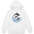 面白tシャツ シャチ 海 クジラ サメ おもしろ かわいい グッズ 服 ネタ メンズ オリジナル 夏 Hoodie