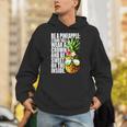Be A Pineapple Wear A Crownweet Inside アロハ・ハワイパイナップル パーカー