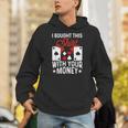 I Bought This With Your Money Poker 愛好家 パーカー