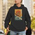 Capybara Surfing Japanese Hoodie