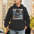 Denim And Diamonds African Melanin Swag Cowgirls Western Hoodie