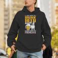 Drink Beer & Hang With My Frenchie French Bulldog Dad Unisex Hoodie