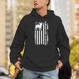 French Bulldog American Flag Frenchie Dog Unisex Hoodie