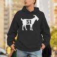 Goat 51 GOATナンバーフィフティワンヤギ パーカー