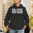 I'm Just Here For Thehortqueeze 面白い株式市場 パーカー
