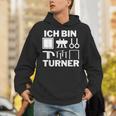 Ich Bin ターナー アート 体操モチーフ 男の子 メンズ パーカー