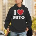 I Love Mito、ハートのある日本の都市 パーカー
