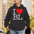 I Love ハート Bl パーカー
