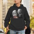 Magritteによるthe Lovers Painting Hoodie