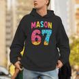 Mason 67 Ice Cream Meme Six Seven On Back Hoodie