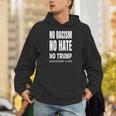 No Racism-No Hate Trump Racism Is Idiotic パーカー