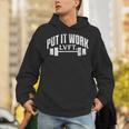 Put It Work Lvft ジム ボディービル ボディービルダー リフティング グランジ パーカー
