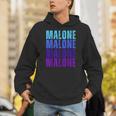 Vintage Malone Personalized Name I Love Malone Hoodie