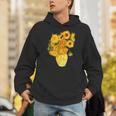 ゴッホのひまわりの現代美術の絵画 Hoodie