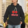 チェリー Cherry さくらんぼ 『フルーツ ポップ』果物 リアル レトロ 面白い イラスト パーカー