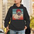 パグ ビーニー 赤骨かわいい遊び心のある幸せなスタイリッシュな動物ペット 長袖tシャツ パーカー