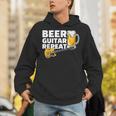 ビール ギター リピート ギター ベース ロックンロール ギタリスト向け パーカー