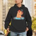 ポケットカピバラ 温泉に浸ける カピバラ Hoodie