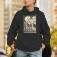 善知鳥安方忠義伝 歌川国芳 国芳スケルトンスペクター日本の浮世絵アートプリント Hoodie
