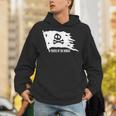 琵琶湖の海賊 ドクロ 旗 日本の景勝地 パロディ Biwako 滋賀県 日本 Hoodie