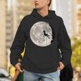 登山、フリークライミング、登山、ボルダリング、月 Hoodie