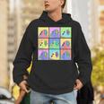 面白いポップアート オカメインコ かわいい鳥 オウム Hoodie