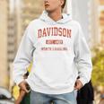 Davidson ノースカロライナ Nc ビンテージ アスレチック スポーツデザイン パーカー