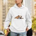 English Bulldog Apparel Bulldog Mom Life Is Ruff Unisex Hoodie