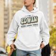 I'm Edwin Doing Edwin Things Edwin 名前 パーカー