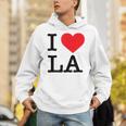 I Love La Top I Heart Los Angeles バケーションギフト パーカー