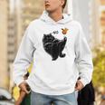 No Kings In America Black Cat Hoodie