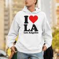 アイラブハートラロサンゼルスカリフォルニア Hoodie