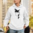 カジュアルなシャチ 面白いオルカをポケットに Hoodie