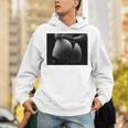 セクシー ブラック ホワイト 写真 美しいお尻 Tバック 長袖tシャツ Hoodie