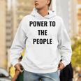 パワー・トゥ・ザ・ピープル Hoodie