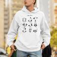 パンダヨガポーズ、パンダは異なるヨガポジションを作ります。 Hoodie