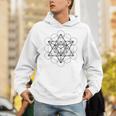 メタトロンキューブ マカバ（スターテトラヒドロン）神聖幾何学 Hoodie