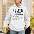 ユーモラスなフルート 愛好家 ステートメント皮肉なフルート 面白い Hoodie