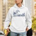 有名ヴィンテージアート グレートウェーブ 葛飾北斎 おしゃれ Hoodie