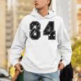 背番号 84 チーム短大スポーツ背番号付きユニフォーム パーカー