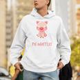 バックプリント 豚の口笛を信じる Hoodie