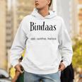 面白いインドの「Bindaas」 パーカー