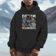 Denim And Diamonds African Melanin Swag Cowgirls Western Hoodie