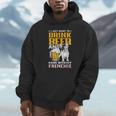 Drink Beer & Hang With My Frenchie French Bulldog Dad Unisex Hoodie