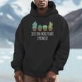 Just One More 植物 多肉植物 サボテン愛好家 Hoodie