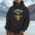 Lennon Name Lennon 誕生日プレゼント 女王冠 蜂 レノン Hoodie